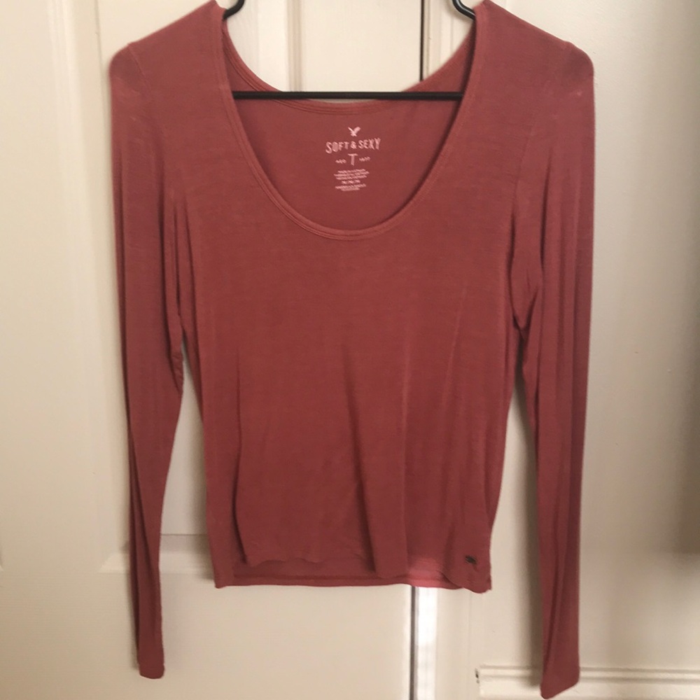 American eagle Crop long sleeve